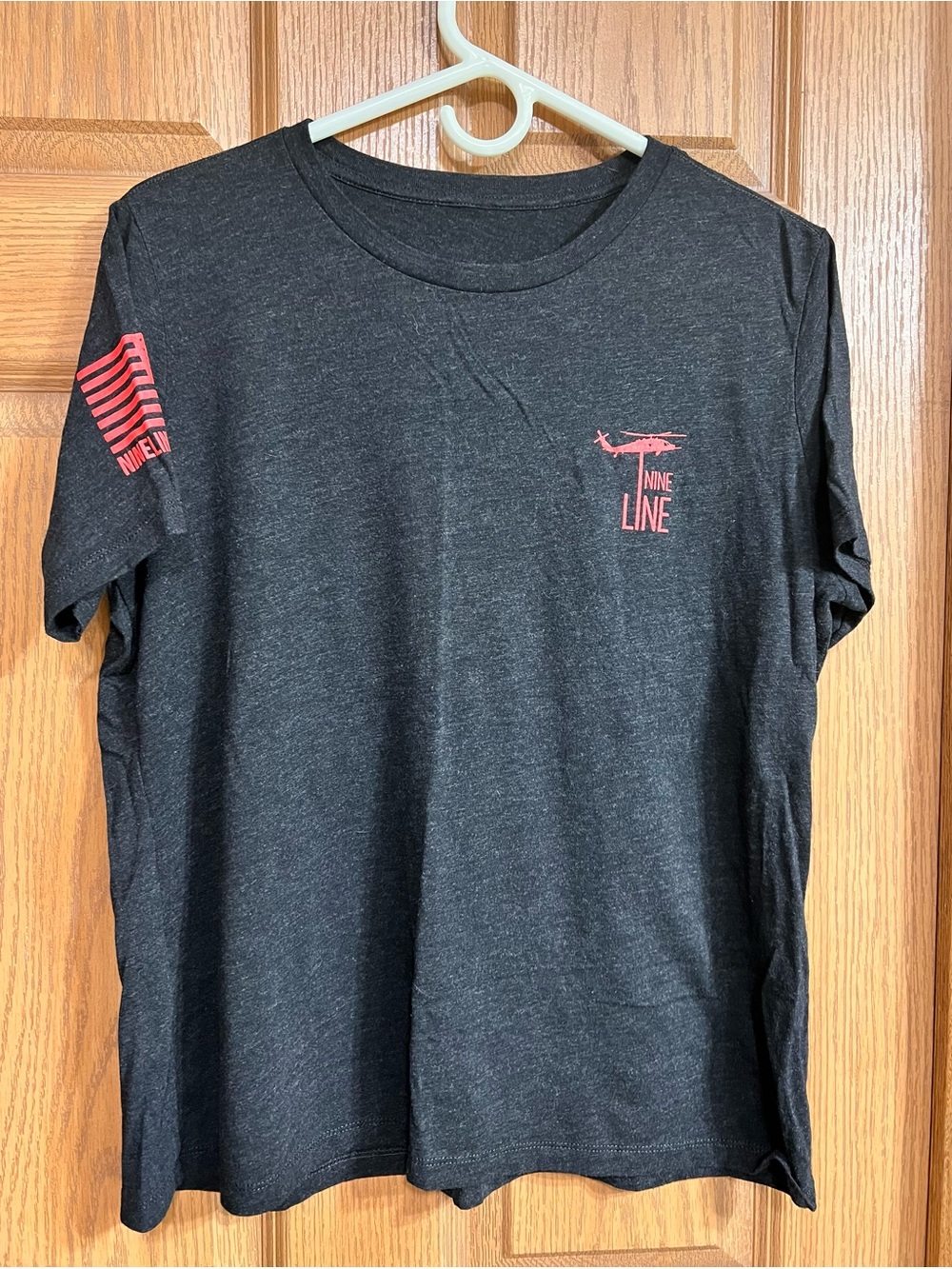 Nine Line Women's Black Heather Short Sleeve Graphic Tee